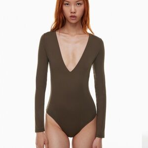 Babton bodysuit mocha brown size large